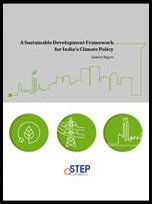 A sustainable development framework for India’s climate policy: interim report